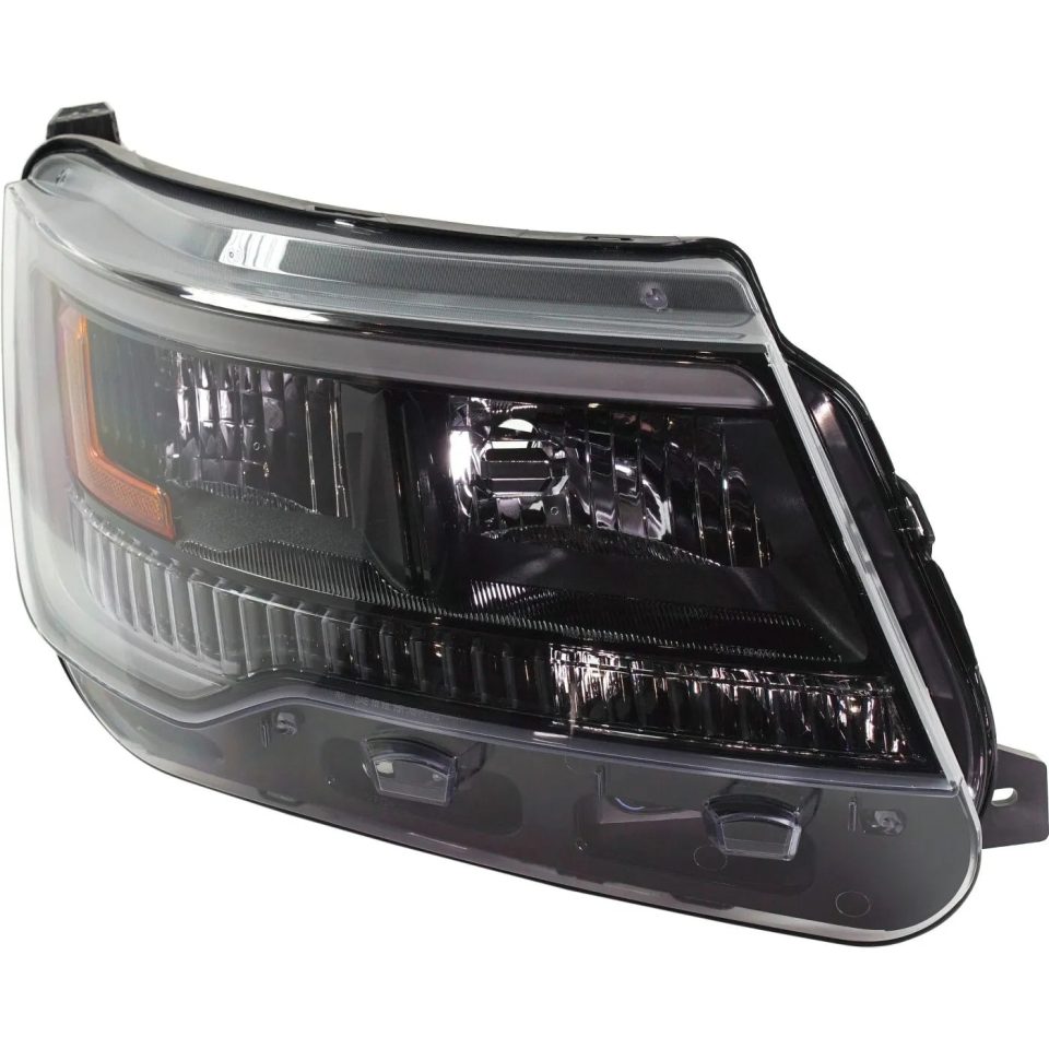 Frosted Headlight For 2016-2018 Ford Explorer Sport Passenger Side CAPA