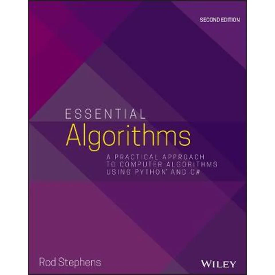 Pure Pre-Owned Essential Algorithms: A Practical Approach to Computer Algorithms Using Python and C# (Paperback 9781119575993) by Rod Stephens