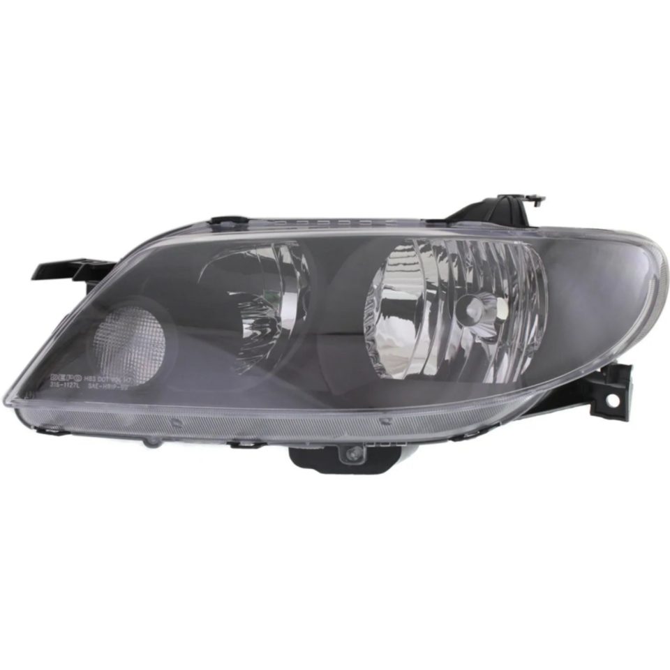 Eco-Friendly Headlight For 2002-2003 Mazda Protege5 Hatchback Left Metal Coat Bezel