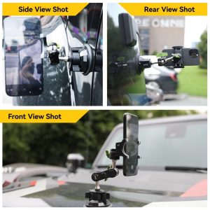 Wooden Office Car Phone Holder Never-Drop & Ultra-Stable Mount Car Accessories