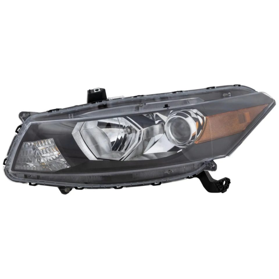 Clear Headlight For 2008-2012 Honda Accord Coupe Left Smooth Contour Turn Signal