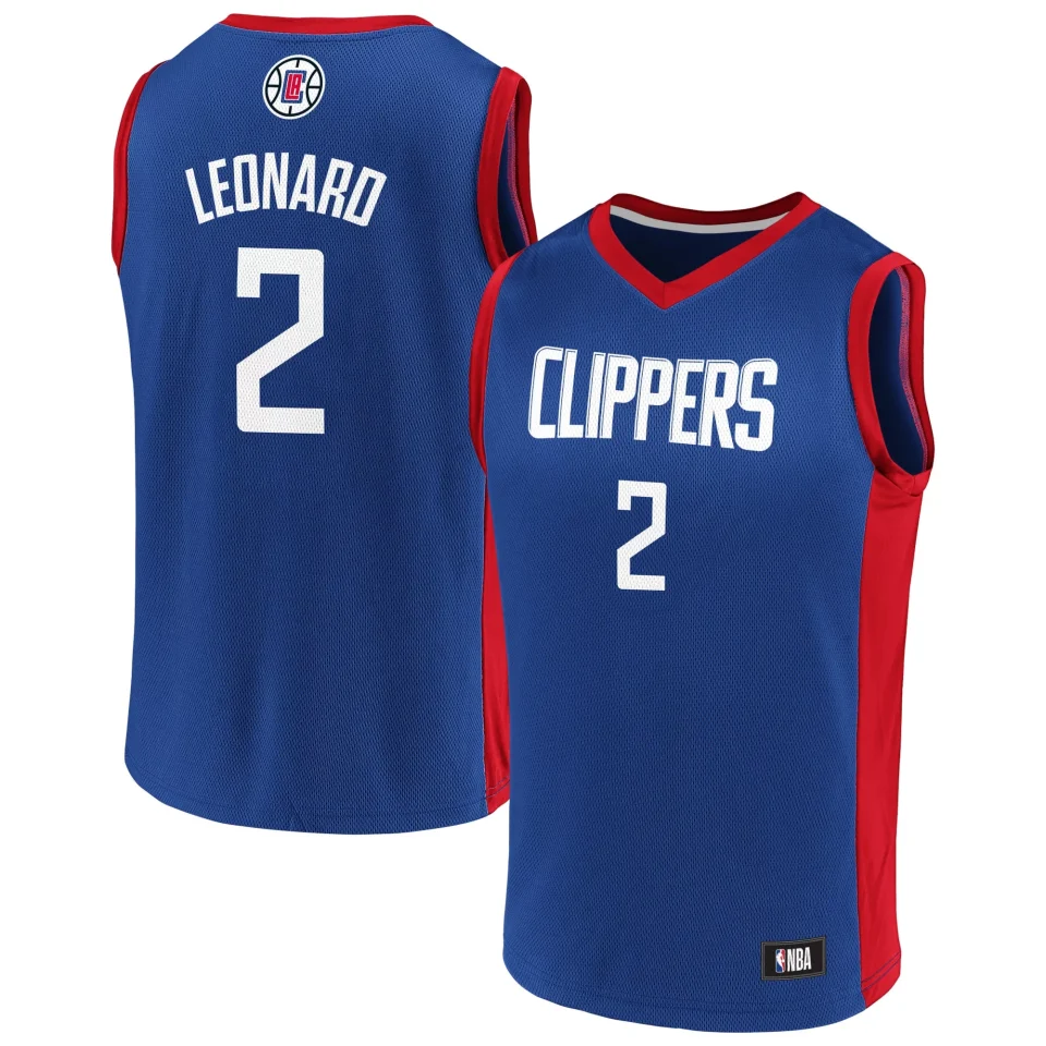 Clear Los Angeles Clippers NBA Player Jersey - K LEONARD