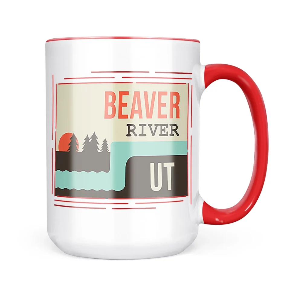 Storage Neonblond USA Rivers Beaver River - Utah Mug gift for Coffee Tea lovers