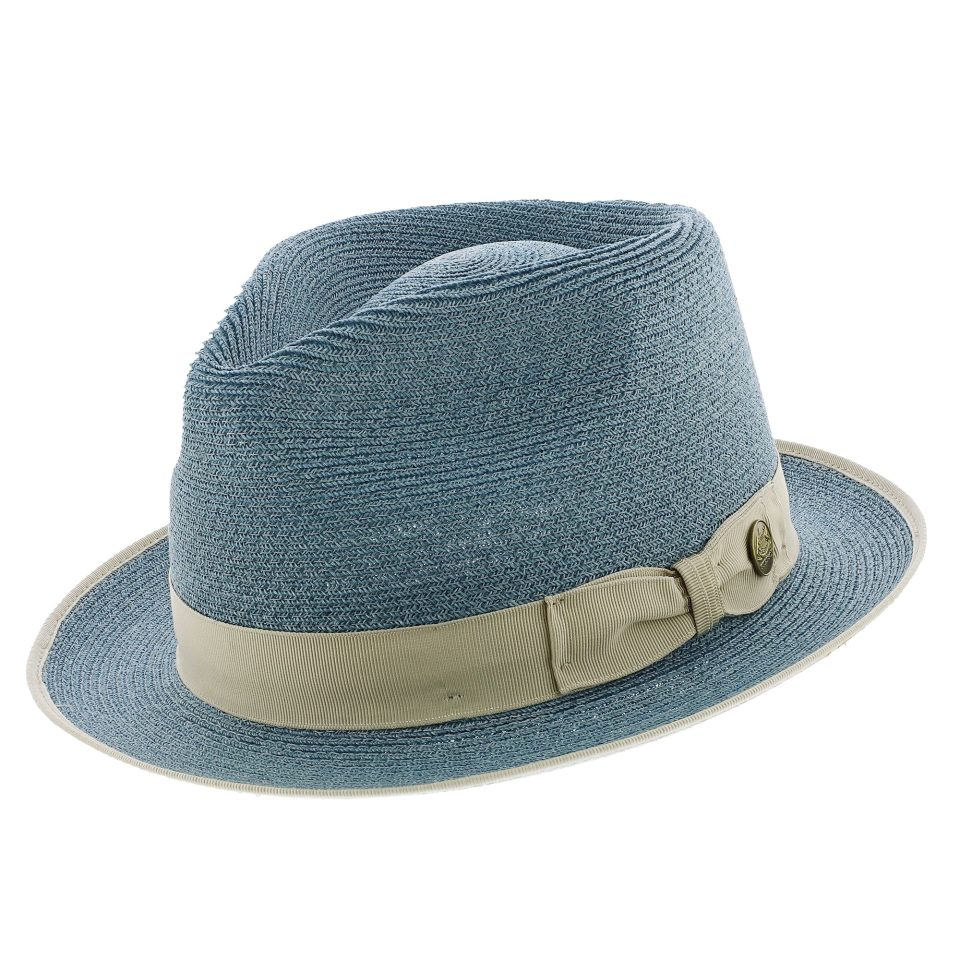 Stainless Steel Easy-Clean Inwood - Stetson Hemp Fedora Hat - TSINWDB